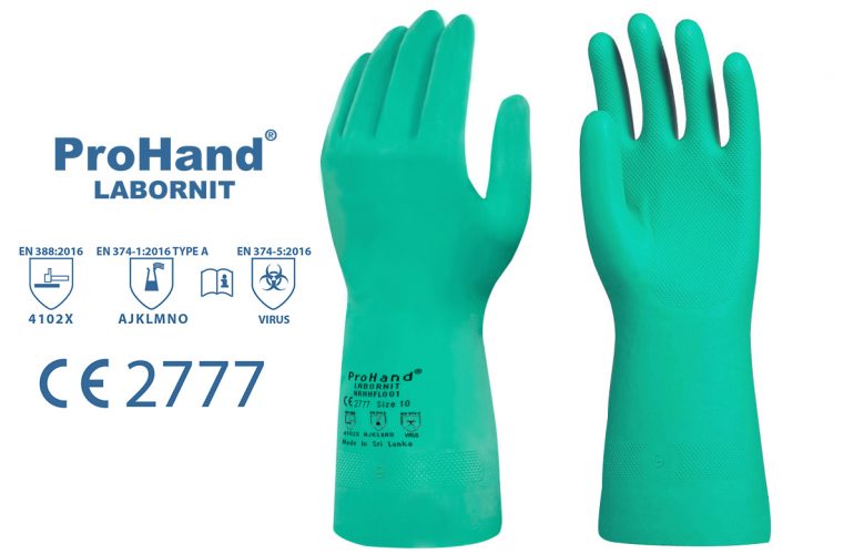 ProHand® Labornit 33cm Kimyasal Eldiven