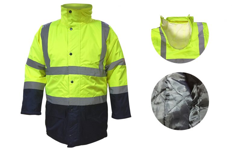 HIGHTEX 300 Sarı Parka Kapitone Astarlı